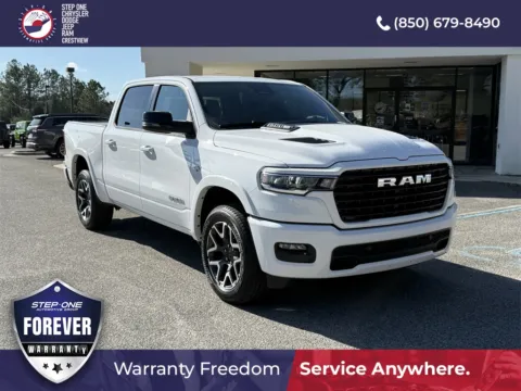 White 2026 Ram 1500 Laramie for sale in Crestview, FL