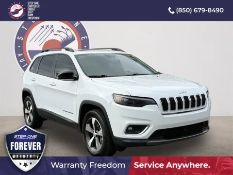 White 2022 Jeep Cherokee Limited for sale in Crestview, FL