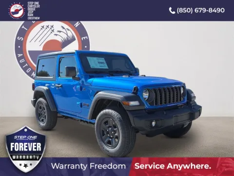 Blue 2026 Jeep Wrangler Sport for sale in Crestview, FL
