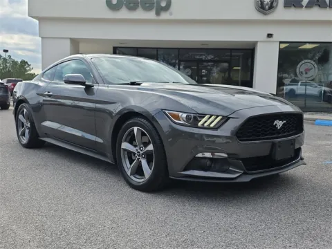 Gray 2015 Ford Mustang EcoBoost Premium for sale in Crestview, FL