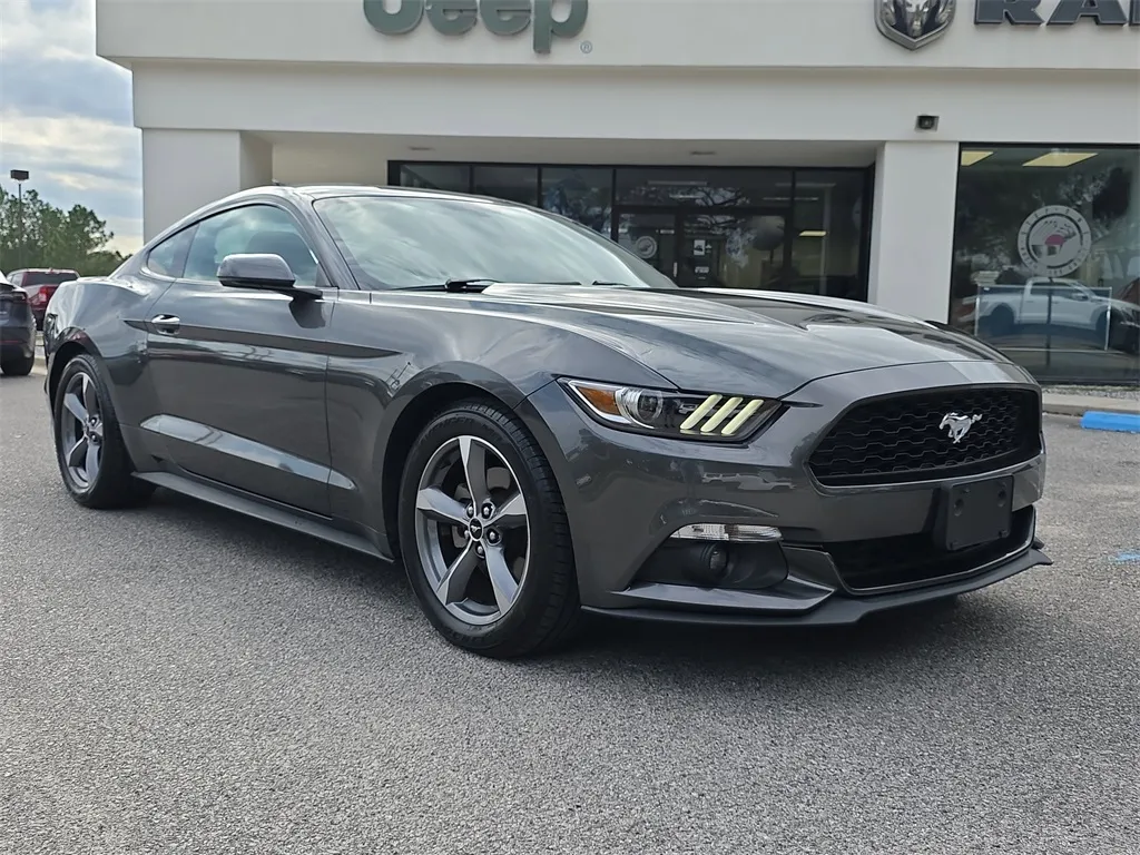 Gray 2015 Ford Mustang EcoBoost Premium for sale in Crestview, FL