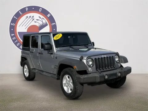 Red 2017 Jeep Wrangler Unlimited Sport S for sale in Crestview, FL