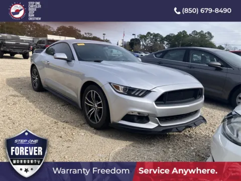 Silver 2017 Ford Mustang EcoBoost for sale in Crestview, FL