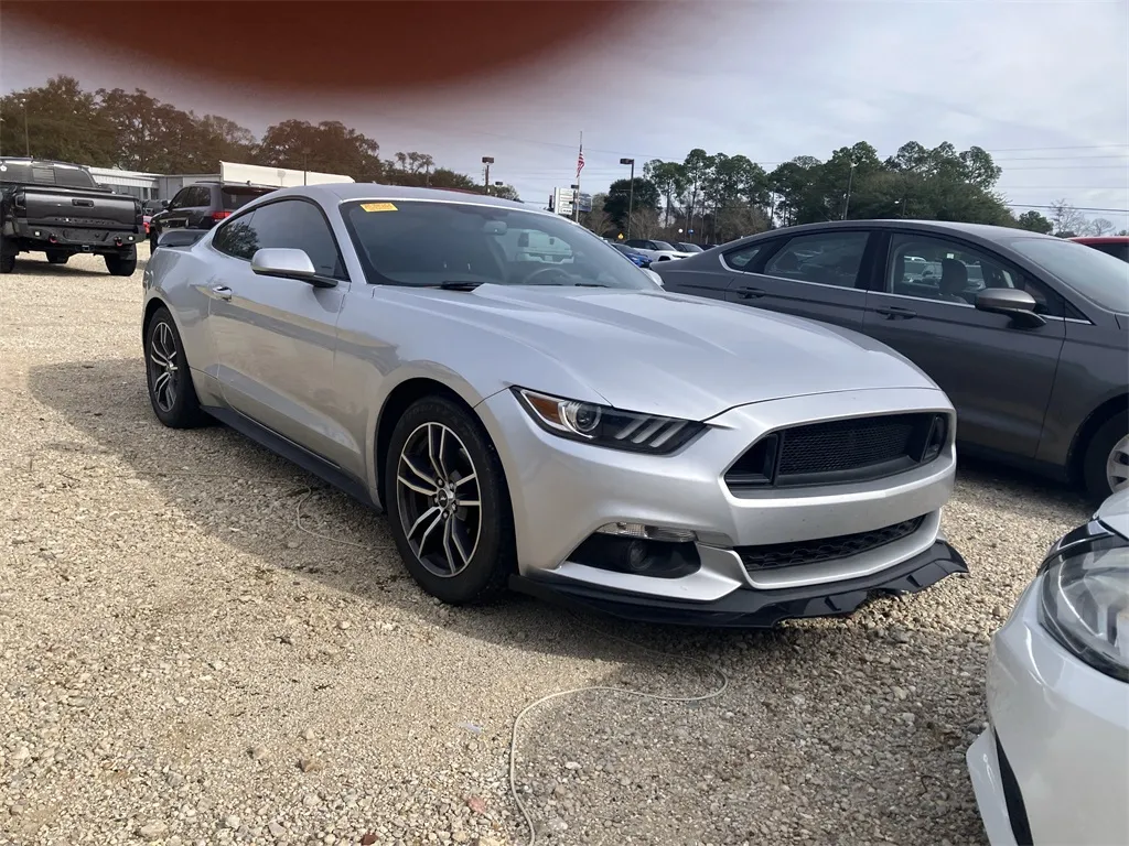 Silver 2017 Ford Mustang EcoBoost for sale in Crestview, FL