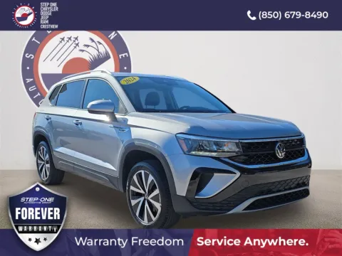 Silver 2024 Volkswagen Taos 1.5T SE for sale in Crestview, FL