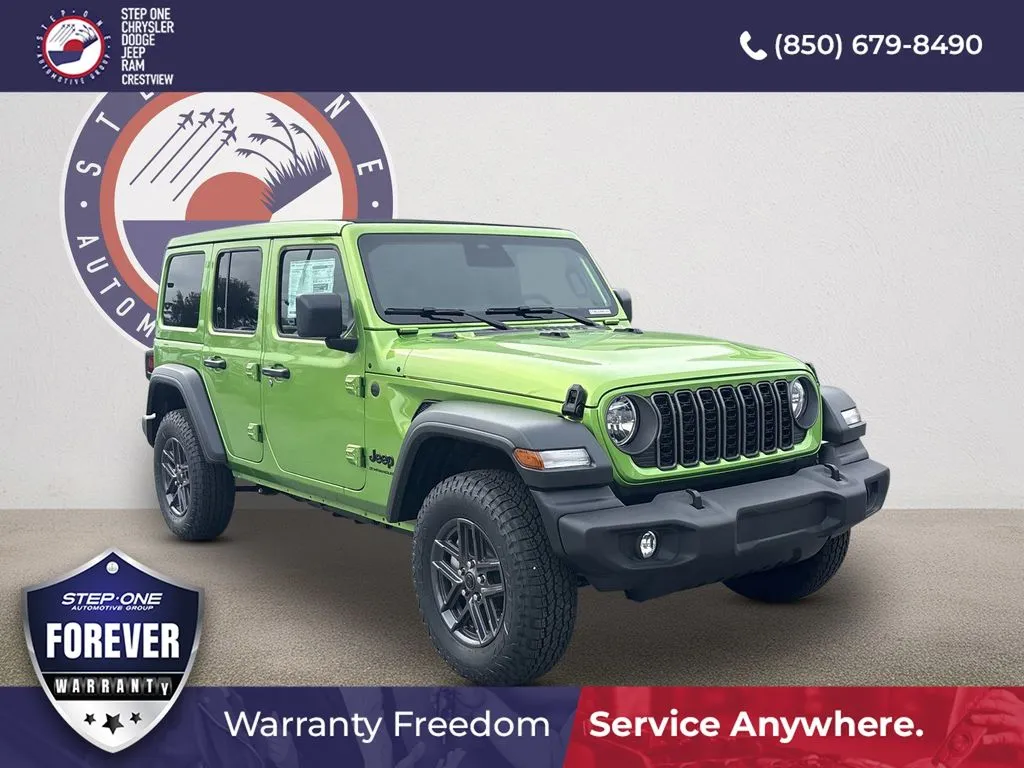 Green 2026 Jeep Wrangler Sport S for sale in Crestview, FL