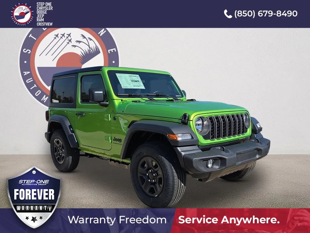 Green 2026 Jeep Wrangler Sport for sale in Crestview, FL