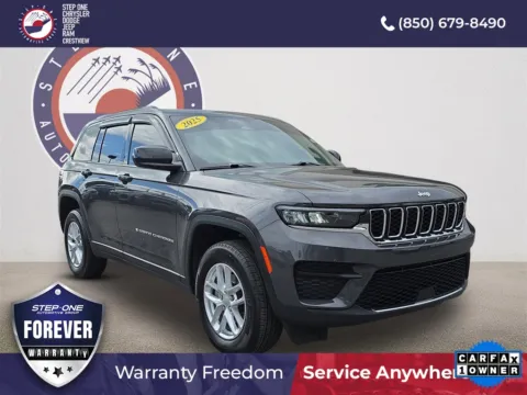 Photos of 2025 Jeep Grand Cherokee Laredo for sale in Crestview, FL at Step One CDJR Fiat Crestview