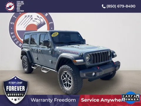 Gray 2024 Jeep Wrangler Rubicon for sale in Crestview, FL