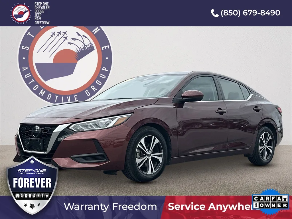 Red 2023 Nissan Sentra SV for sale in Crestview, FL