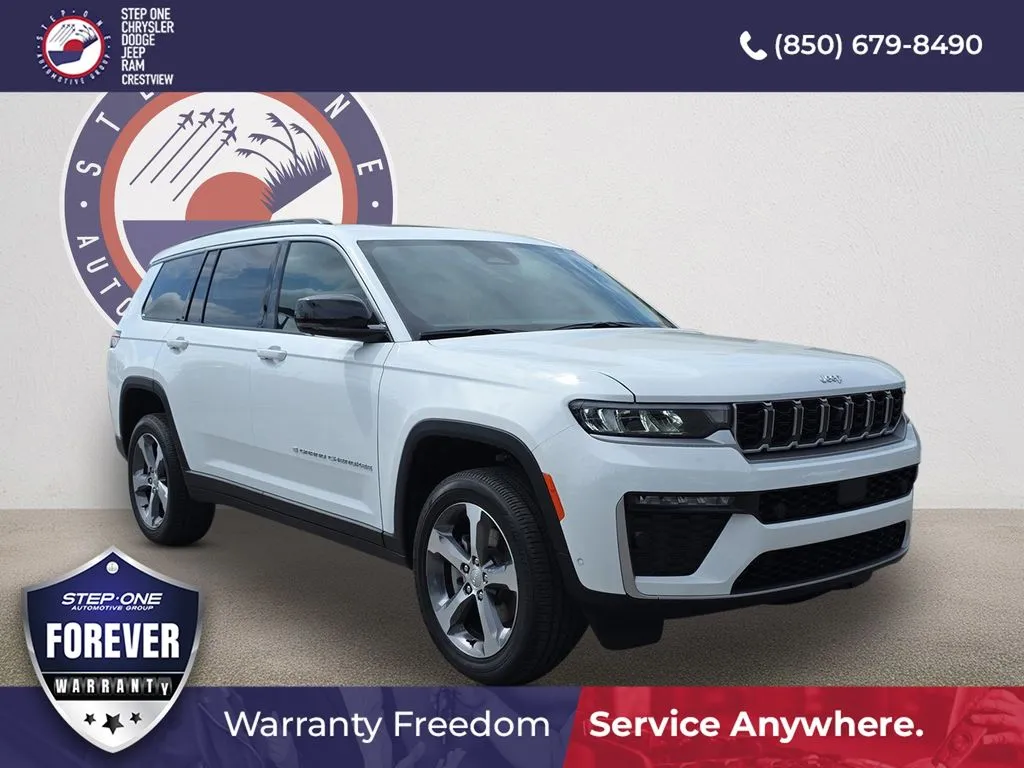 White 2026 Jeep Grand Cherokee L Limited for sale in Crestview, FL