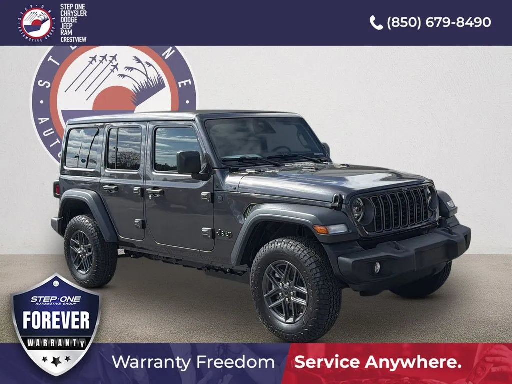 Gray 2026 Jeep Wrangler Sport S for sale in Crestview, FL