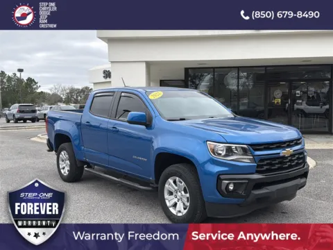 Blue 2022 Chevrolet Colorado LT for sale in Crestview, FL