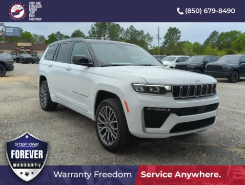 White 2026 Jeep Grand Cherokee L Summit for sale in Crestview, FL