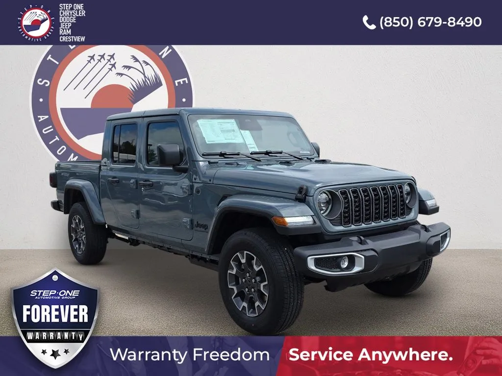 Blue 2026 Jeep Gladiator Sahara for sale in Crestview, FL