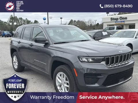 Gray 2025 Jeep Grand Cherokee Laredo X for sale in Crestview, FL