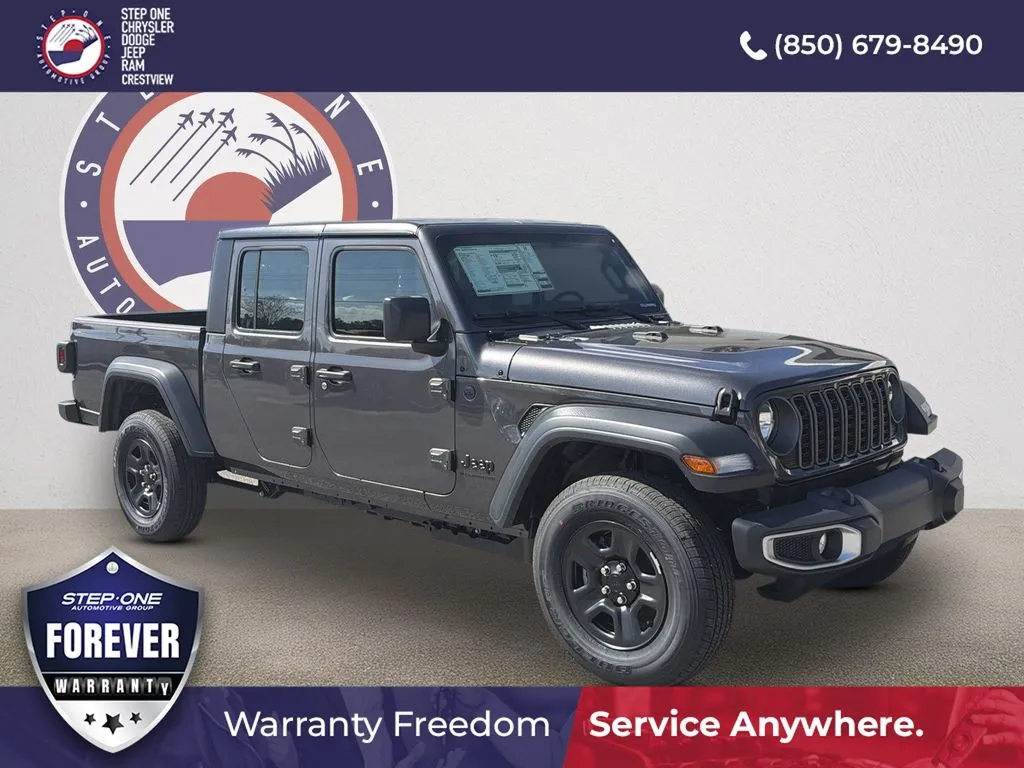 Gray 2026 Jeep Gladiator Sport for sale in Crestview, FL