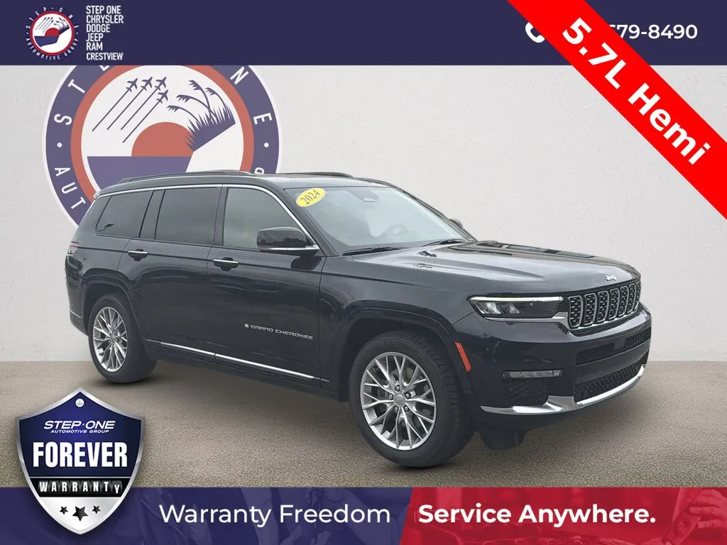 Blue 2024 Jeep Grand Cherokee L Summit for sale in Crestview, FL