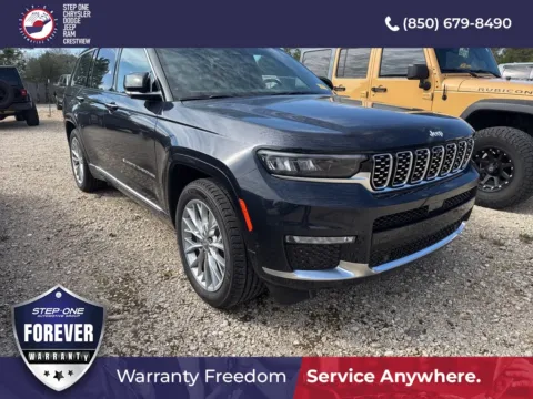 Blue 2024 Jeep Grand Cherokee L Summit for sale in Crestview, FL