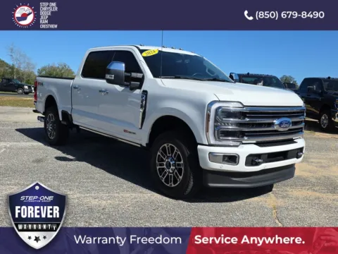 White 2024 Ford F-350SD Limited for sale in Crestview, FL