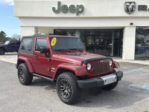 Red 2012 Jeep Wrangler Sahara for sale in Crestview, FL