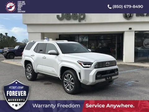White 2025 Toyota 4Runner Limited for sale in Crestview, FL
