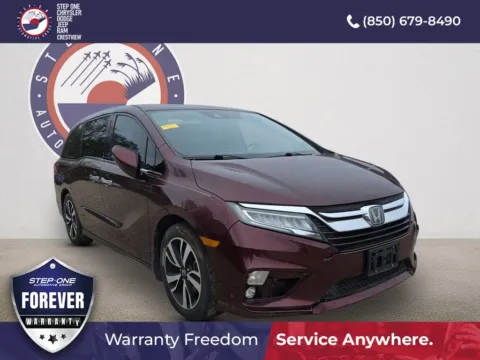 Red 2018 Honda Odyssey Elite for sale in Crestview, FL