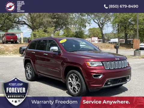 Red 2019 Jeep Grand Cherokee Overland for sale in Crestview, FL