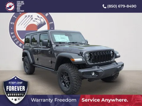 Gray 2026 Jeep Wrangler Willys for sale in Crestview, FL