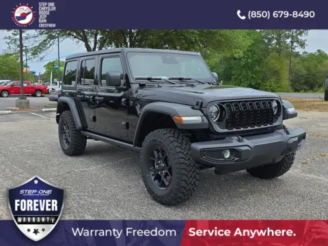 Black 2026 Jeep Wrangler Willys for sale in Crestview, FL