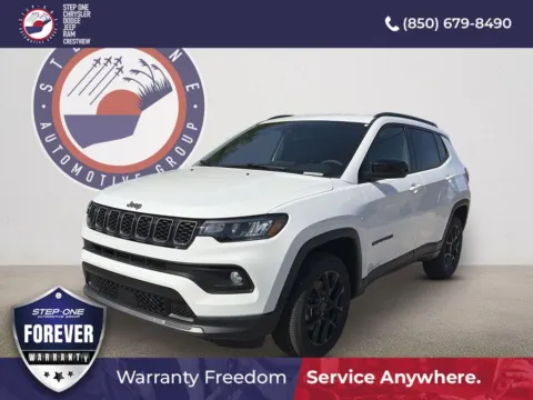White 2026 Jeep Compass Latitude for sale in Crestview, FL