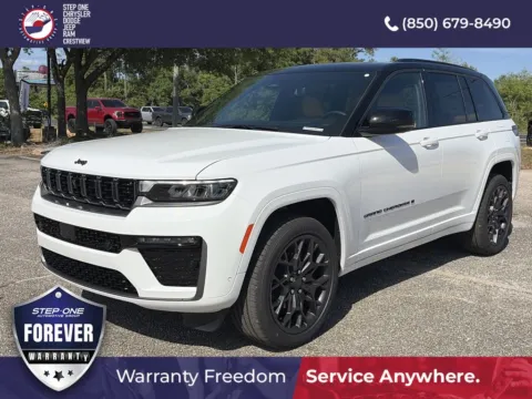 White 2026 Jeep Grand Cherokee Summit for sale in Crestview, FL