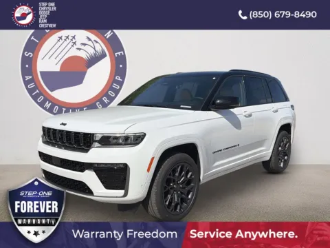 White 2026 Jeep Grand Cherokee Summit for sale in Crestview, FL