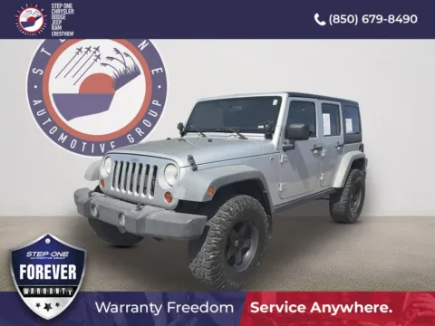 Silver 2012 Jeep Wrangler Unlimited Rubicon for sale in Crestview, FL