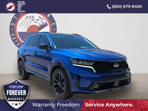 Blue 2021 Kia Sorento SX-Prestige for sale in Crestview, FL