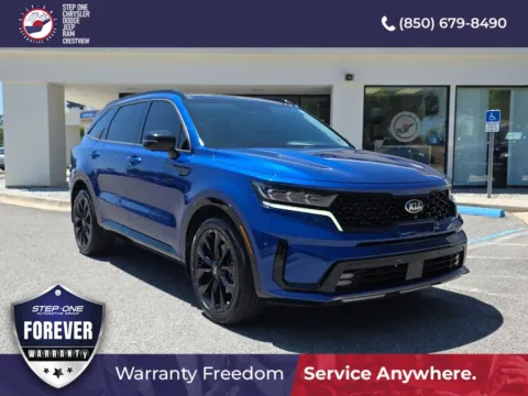 Blue 2021 Kia Sorento SX-Prestige for sale in Crestview, FL