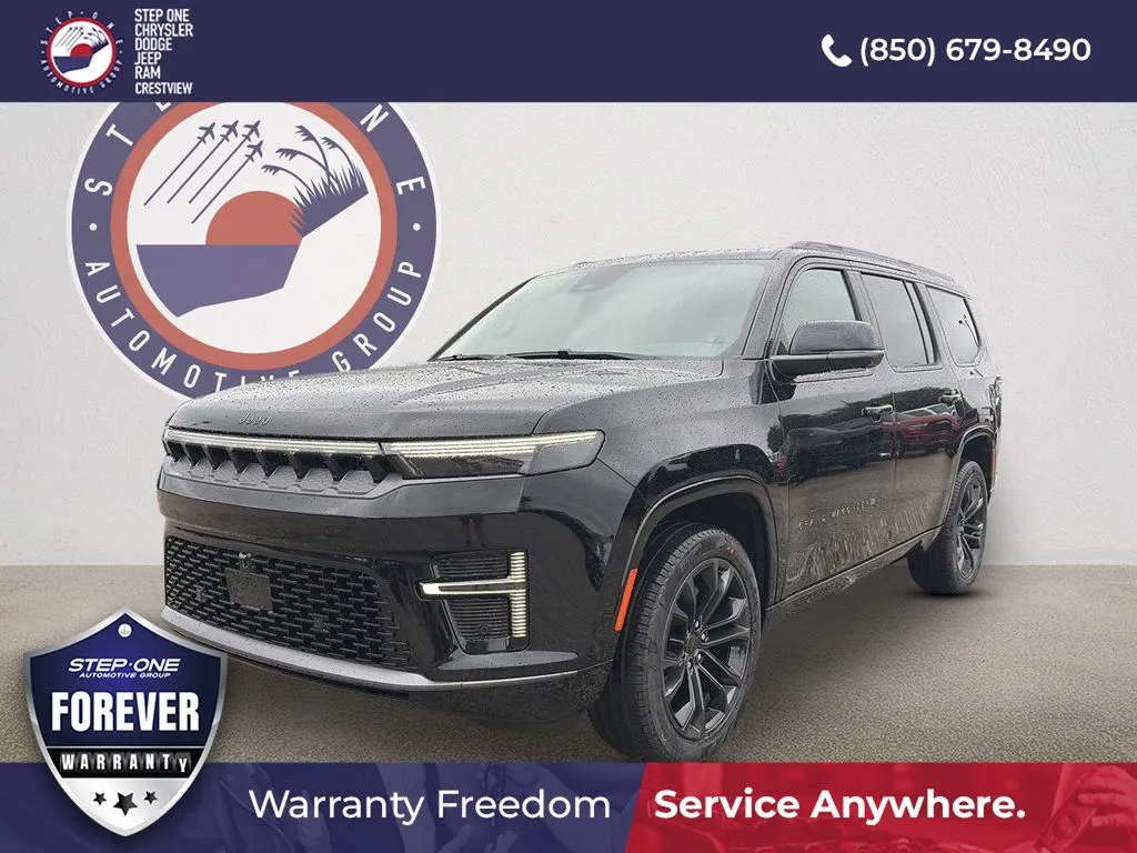 Black 2026 Jeep Grand Wagoneer Summit Reserve for sale in Crestview, FL