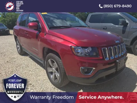 Red 2017 Jeep Compass Latitude for sale in Crestview, FL