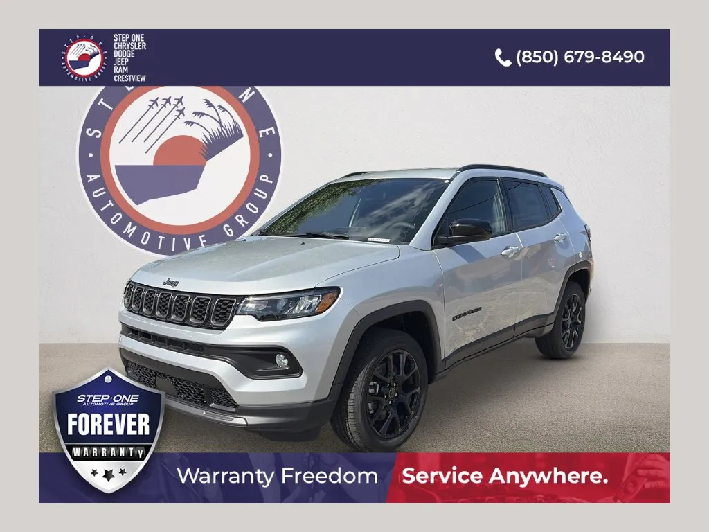 Silver 2026 Jeep Compass Latitude for sale in Crestview, FL