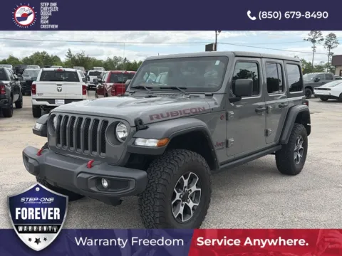 Gray 2022 Jeep Wrangler Unlimited Rubicon for sale in Crestview, FL