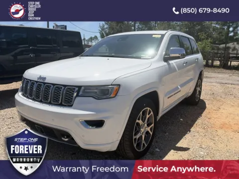 White 2019 Jeep Grand Cherokee Overland for sale in Crestview, FL