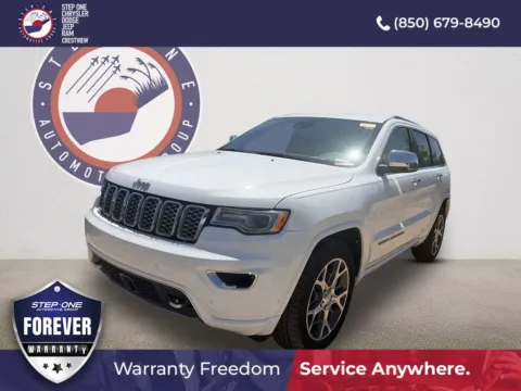 White 2019 Jeep Grand Cherokee Overland for sale in Crestview, FL