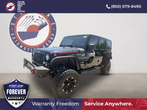 Black 2016 Jeep Wrangler Unlimited Sport for sale in Crestview, FL