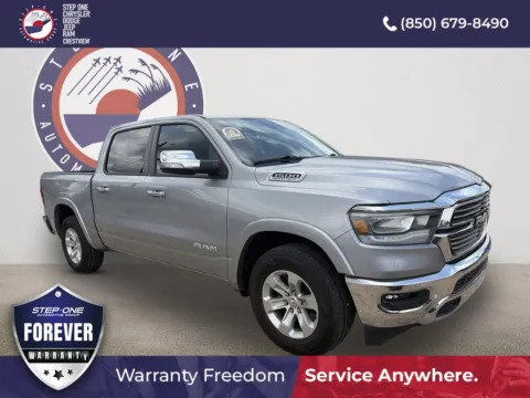 Silver 2022 Ram 1500 Laramie for sale in Crestview, FL