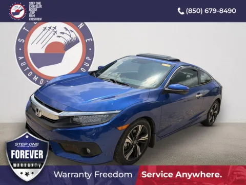 Blue 2017 Honda Civic Touring for sale in Crestview, FL