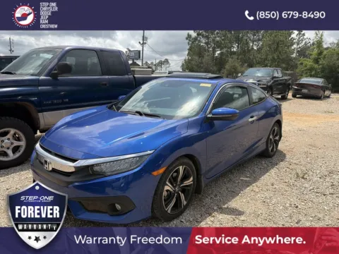 Blue 2017 Honda Civic Touring for sale in Crestview, FL