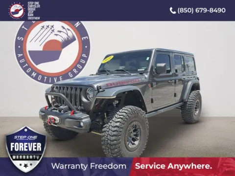 Gray 2020 Jeep Wrangler Unlimited Rubicon for sale in Crestview, FL