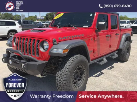 Red 2021 Jeep Gladiator Mojave for sale in Crestview, FL