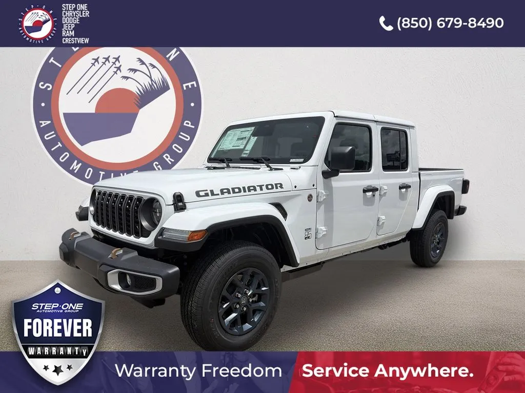 White 2026 Jeep Gladiator 85th Anniversary Edition for sale in Crestview, FL