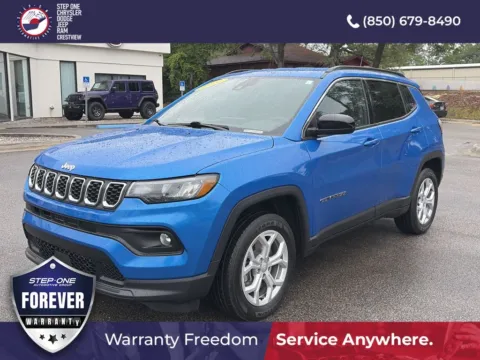 Blue 2024 Jeep Compass Latitude for sale in Crestview, FL